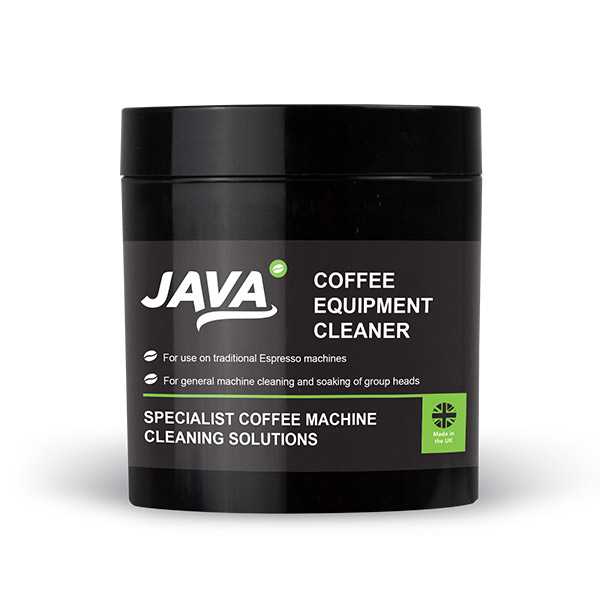 Java coffee machine cleaner