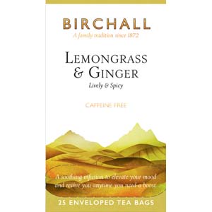 Birchall Lemongrass and Ginger Tea
